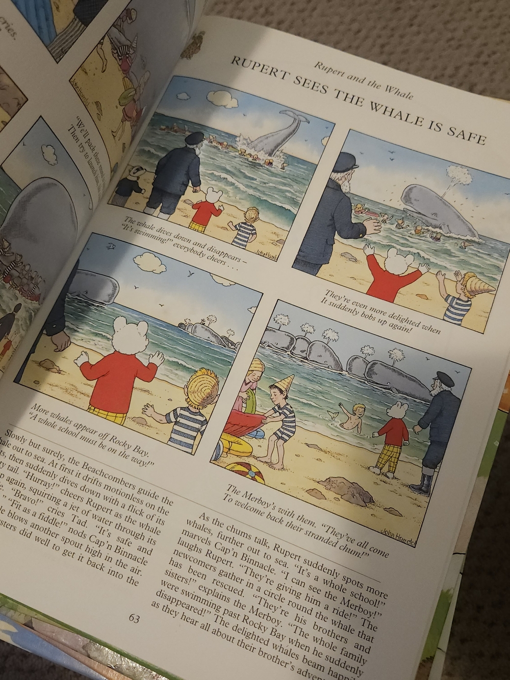 Three VINTAGE Rupert Books!!! - Picture 4 of 4